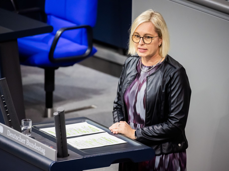 Die CDU-Politikerin Christiane Schenderlein soll in der neuen Bundesregierung Staatsministerin für den Sport und das Ehrenamt werden. - Foto: Christoph Soeder/dpa