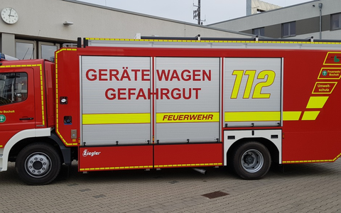 FW Bocholt: Gefahrguteinsatz im Industriegebiet Schlavenhorst - Foto: presseportal.de