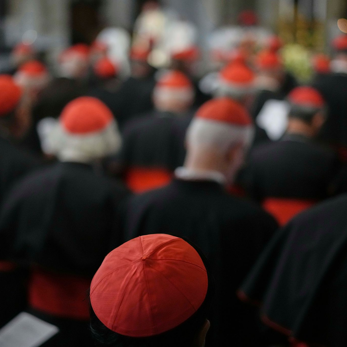 Die Kardinäle wählen den Nachfolger des am Ostermontag gestorbenen Papst Franziskus. - Foto: Andrew Medichini/AP/dpa