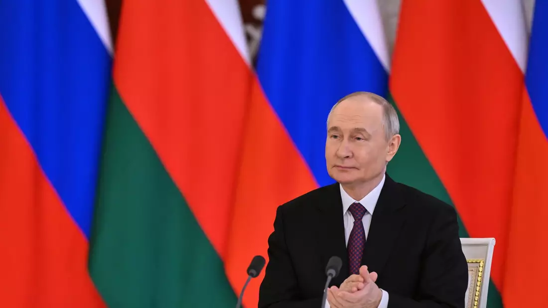Kremlchef Putin hat eine dreitägige Waffenruhe im Ukraine-Krieg verkündet. (Archivbild) - Bild: Kristina Kormilitsyna/Pool Sputnik Kremlin via AP/dpa