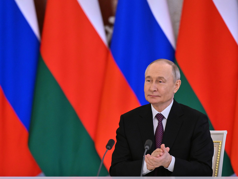 Kremlchef Putin hat eine dreitägige Waffenruhe im Ukraine-Krieg verkündet. (Archivbild) - Foto: Kristina Kormilitsyna/Pool Sputnik Kremlin via AP/dpa