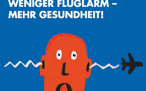 Lasst uns in Ruhe - Fluglärmgegner fordern Reform des Fluglärmschutzgesetzes / Neue Bundesregierung muss endlich schärfere Regeln schaffen - Foto: presseportal.de