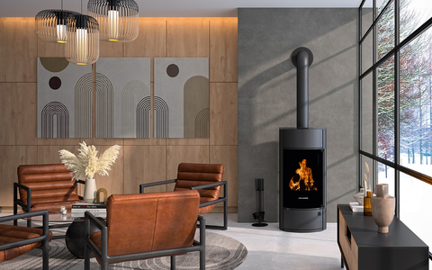 World of Fireplaces 2025: pureBLACK: Die Kunst der vollkommenen Reduktion - Foto: presseportal.de