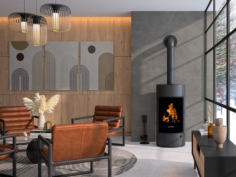World of Fireplaces 2025: pureBLACK: Die Kunst der vollkommenen Reduktion - Foto: presseportal.de