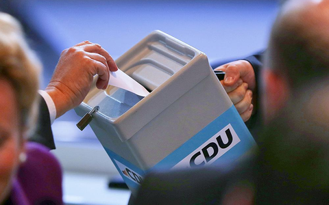 Abstimmung bei CDU-Bundesausschuss am 28.04.2025 - Foto: über dts Nachrichtenagentur