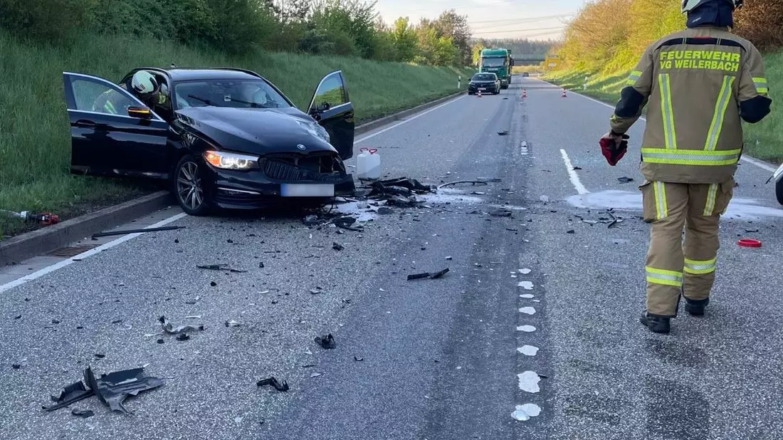 POL-PDKL: Verkehrsunfall sorgt für Beeinträchtigungen im Berufsverkehr - Bild: presseportal.de