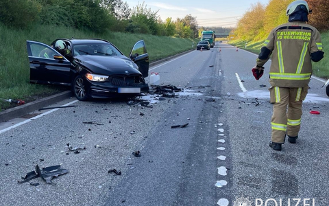 POL-PDKL: Verkehrsunfall sorgt für Beeinträchtigungen im Berufsverkehr - Foto: presseportal.de