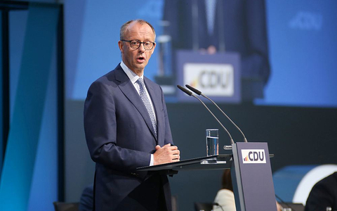 Friedrich Merz am 28.04.2025 - Foto: über dts Nachrichtenagentur