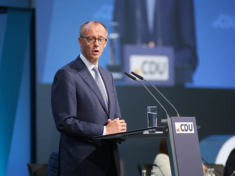 Friedrich Merz am 28.04.2025 - Foto: über dts Nachrichtenagentur