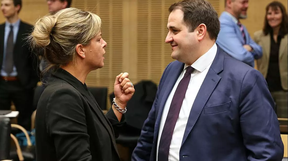 Mona Neubaur und Nathanael Liminski (Archiv) - Bild: über dts Nachrichtenagentur