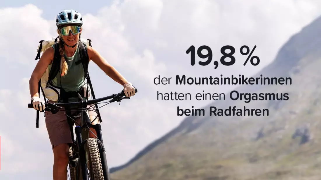 Höhepunkt im Fahrradsattel: Jede neunte Frau kommt beim Radfahren - Bild: presseportal.de