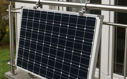 Energiegeladen: Balkonkraftwerke helfen sparen - Foto: presseportal.de