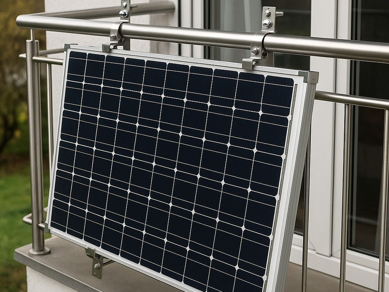 Energiegeladen: Balkonkraftwerke helfen sparen - Foto: presseportal.de