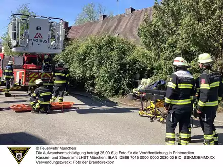 FW-M: Zwei Einsätze der Höhenrettungsgruppe (Laim, Sendling-Westpark) - Foto: presseportal.de