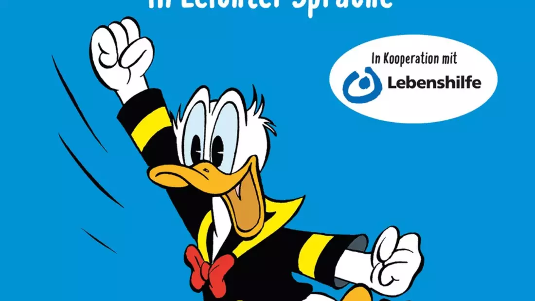 Bundesvereinigung Lebenshilfe e.V. und Story House Egmont: Donald Duck inklusiv für alle! - Bild: presseportal.de