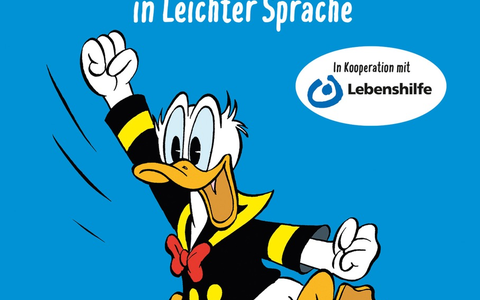 Bundesvereinigung Lebenshilfe e.V. und Story House Egmont: Donald Duck inklusiv für alle! - Foto: presseportal.de