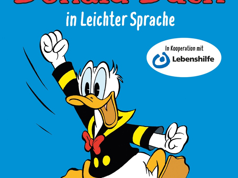 Bundesvereinigung Lebenshilfe e.V. und Story House Egmont: Donald Duck inklusiv für alle! - Foto: presseportal.de