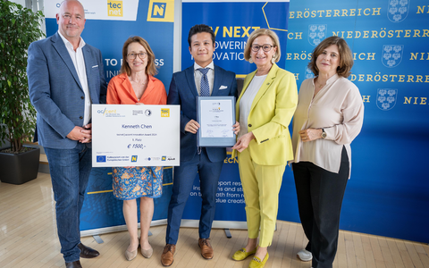 1. Platz für Dr. Kenneth Chen - Foto: NLK/Khittl über pressetext.de