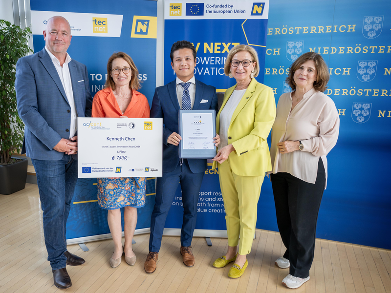 1. Platz für Dr. Kenneth Chen - Foto: NLK/Khittl über pressetext.de