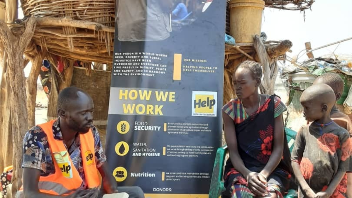 70.000 unterernährte Kinder betroffen / Südsudan: Help muss Nothilfeprojekt wegen US-Mittelkürzungen einstellen - Foto: presseportal.de