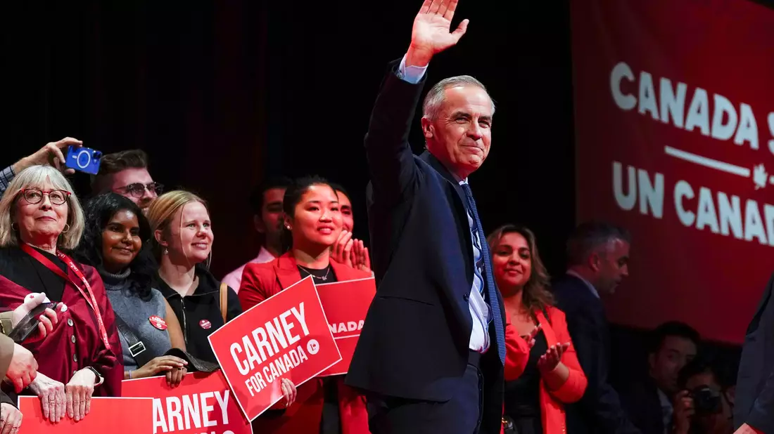 Der Wahlsieger Carney muss sich Trumps aggressiver Politik widersetzen. - Bild: Justin Tang/The Canadian Press/AP/dpa