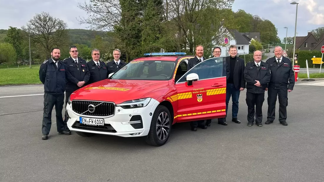 FW-EN: Neuer Kommandowagen für die Feuerwehr Wetter (Ruhr) - Bild: presseportal.de