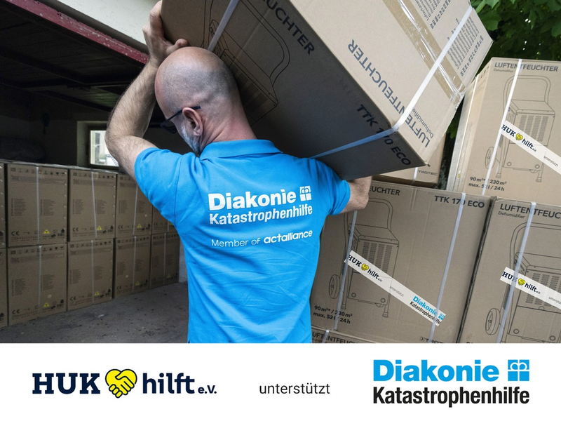 HUK hilft e.V. unterstützt Diakonie Katastrophenhilfe bei Katastrophenvorsorge in Deutschland / Aufbau lokaler Strukturen und schneller Nothilfe wird mit zwei Millionen Euro gefördert - Foto: presseportal.de