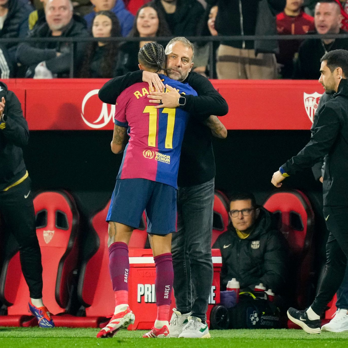 Raphinha ist unter Hansi Flick bei Barcelona Leistungsträger. - Foto: Jose Breton/AP/dpa