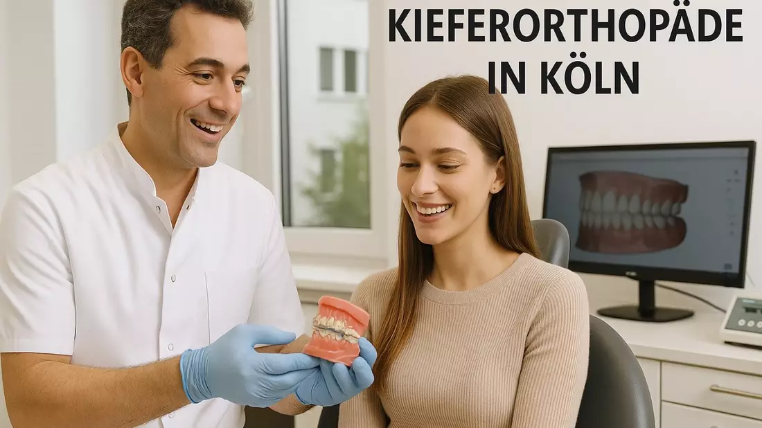 Die KFO in Köln sorgt für ein besonders schönes Lächeln - Bild: Redaktion (mithilfe von KI kreiert)