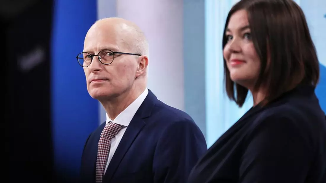 Peter Tschentscher und Katharina Fegebank (Archiv) - Bild: über dts Nachrichtenagentur