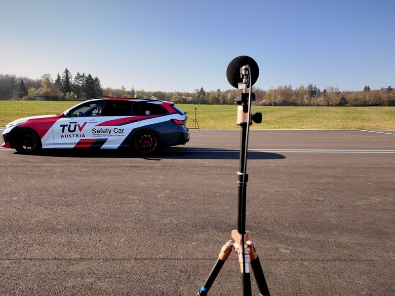 Bei Akustikmessungen auf Nummer sicher - Foto: presseportal.de