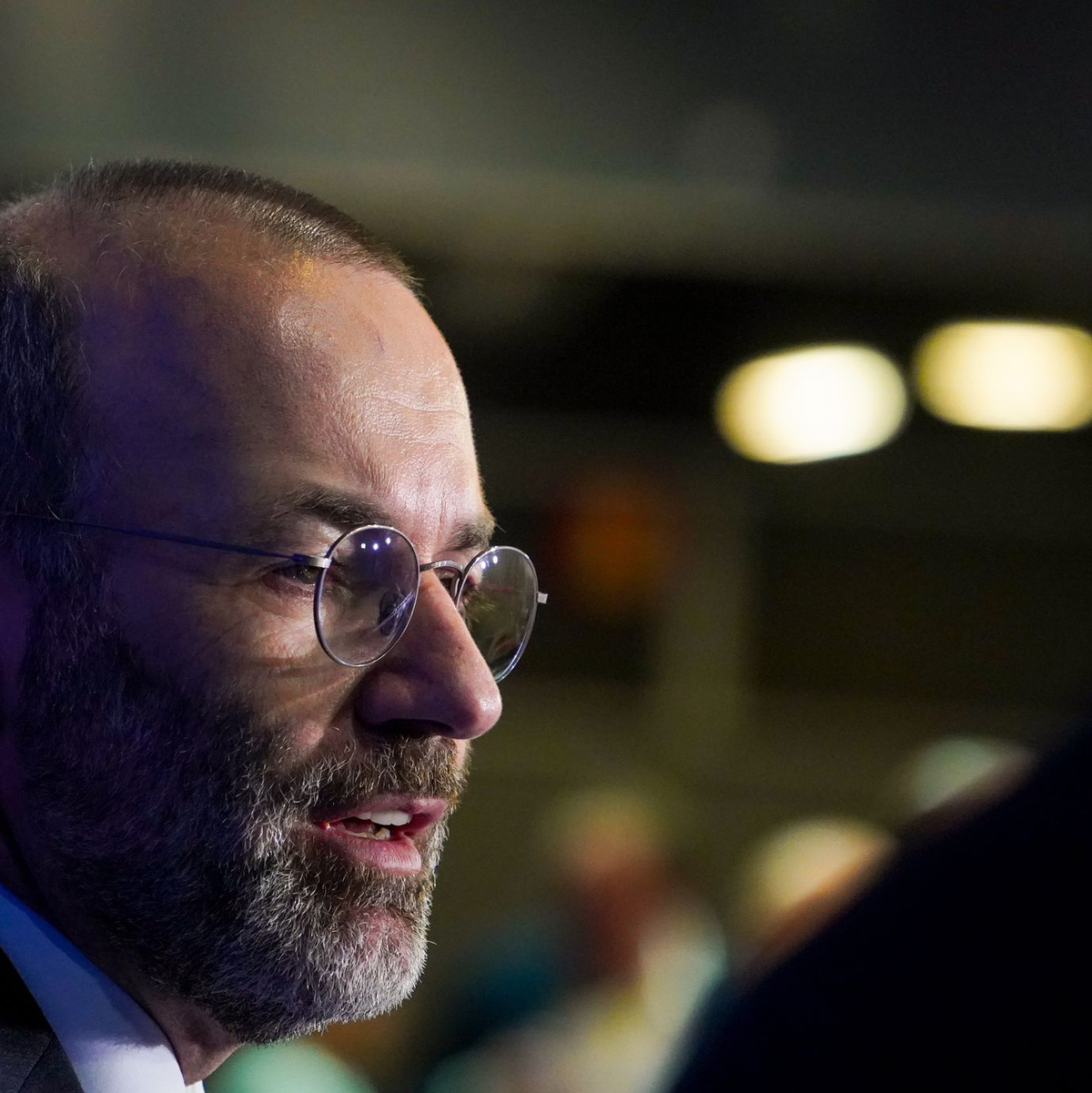 Der CSU-Politiker Manfred Weber ist beim Parteitag der Europäischen Volkspartei (EVP) in Valencia für eine zweite Amtszeit von drei Jahren gewählt worden. - Foto: Eduardo Manzana/EUROPA PRESS/dpa