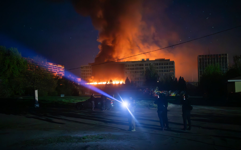 Die ukrainische Großstadt Charkiw ist immer wieder Ziel russischer Luftangriffe. (Archivbild) - Foto: Cedar Barnes/ZUMA Press Wire/dpa