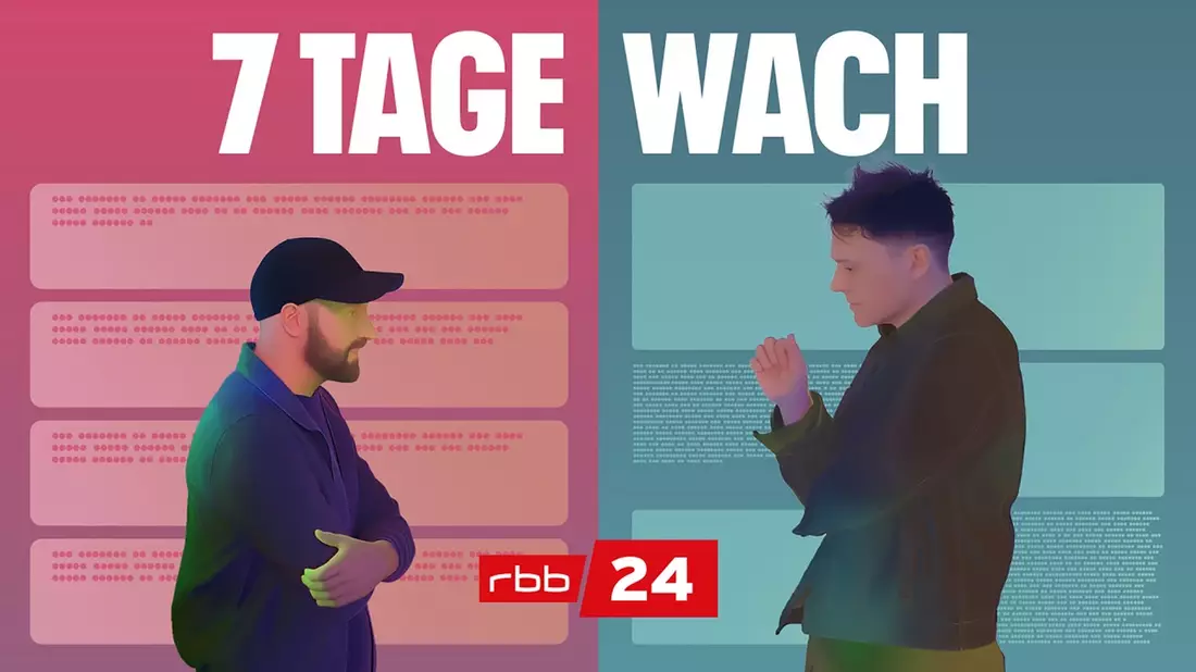 Neuer News-Podcast von rbb24 Inforadio: 7 Tage wach - die Woche mit Schrag und Schröder - Bild: presseportal.de