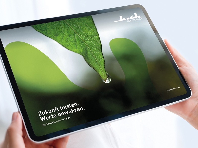 Nachhaltigkeitsbericht 2024 / Klüh treibt nachhaltiges Wachstum durch digitale Kompetenz voran - Foto: presseportal.de