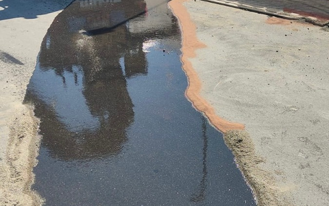 FW Allensbach: G1 Ölspur innerorts dringlich - Foto: presseportal.de