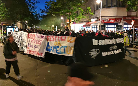 Linke Demo in Berlin-Kreuzberg - Foto: über dts Nachrichtenagentur