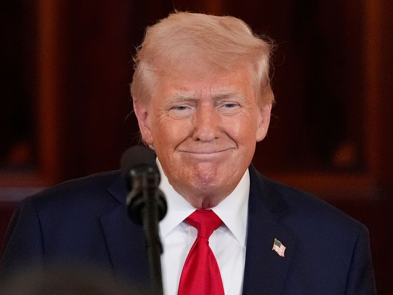 Trump fordert von der Fed Zinssenkungen - bislang vergeblich. (Archivbild) - Foto: Alex Brandon/AP/dpa