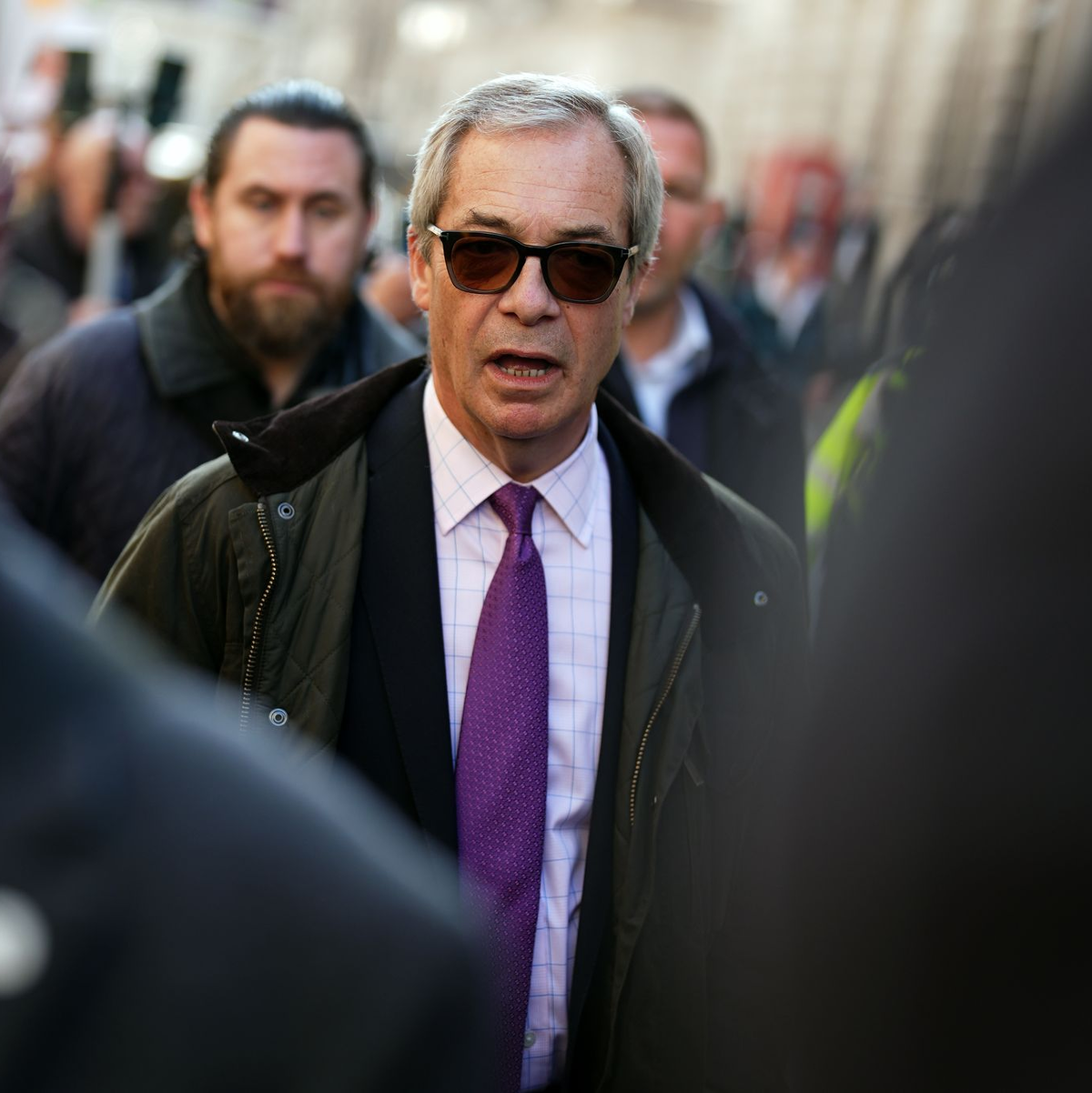Nigel Farage trieb die Konservativen schon vor zehn Jahren mit seiner Forderung nach einem Brexit-Referendum vor sich her - und erreichte sein Ziel. (Archivbild) - Foto: Jordan Pettitt/PA Wire/dpa