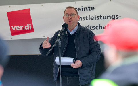 «Die Belastung wird unerträglich», sagt Verdi-Chef Werneke. (Archivbild)  - Foto: Jörg Halisch/dpa