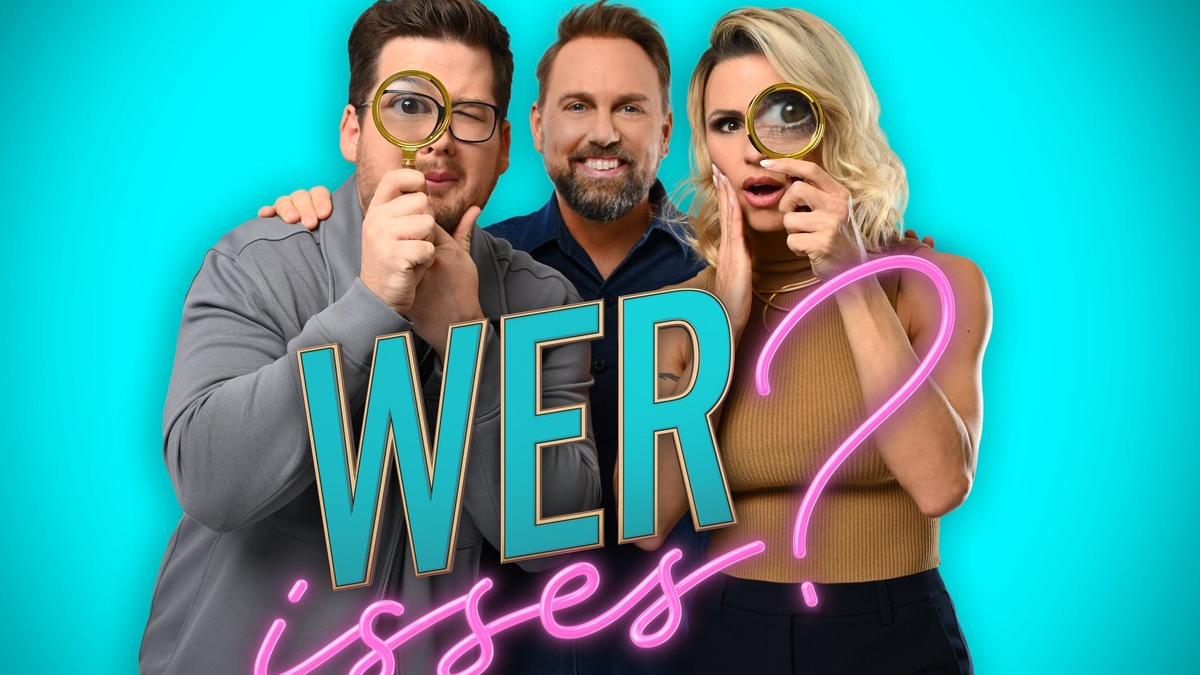 Chris Tall Steven Gätjen Michelle Hunziker Wer isses? - Foto: Joyn/Willi Weber, presseportal.de