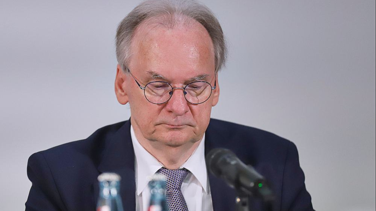 Reiner Haseloff am 30.04.2025 - Foto: über dts Nachrichtenagentur