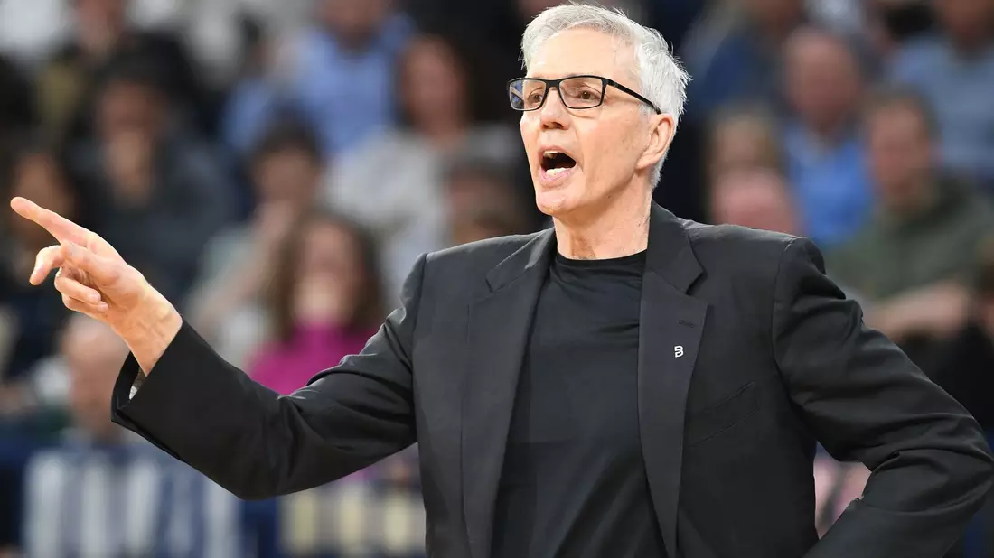 Bayerns Basketball-Trainer Gordon Herbert übernimmt im Sommer 2026 die kanadische Nationalmannschaft. - Bild: Michael Schwartz/dpa