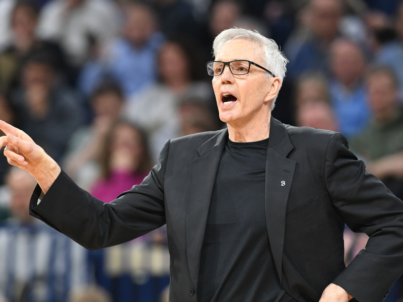 Bayerns Basketball-Trainer Gordon Herbert übernimmt im Sommer 2026 die kanadische Nationalmannschaft. - Foto: Michael Schwartz/dpa