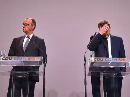 Friedrich Merz, Lars Klingbeil (Archiv) - Foto: über dts Nachrichtenagentur
