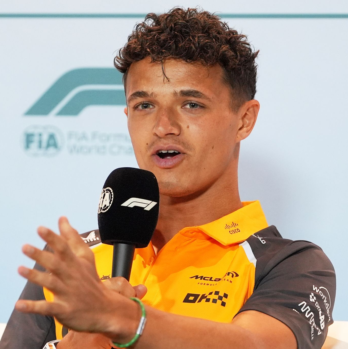 Lando Norris war im Chaos-Sprint von Miami richtig cool. - Foto: Rebecca Blackwell/AP/dpa