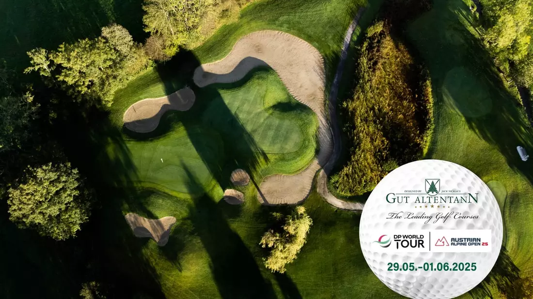 Golfclub Gut Altentann von Golf & Seen wird zur Bühne der DP World Tour 2025 - Bild: presseportal.de