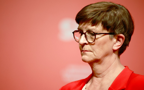 SPD-Co-Parteichefin Saskia Esken. - Foto: Matthias Bein/dpa