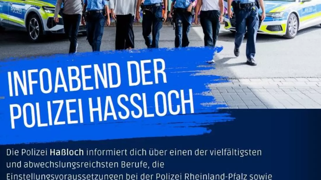 POL-PDNW: Berufsinfoabend bei der Polizei Haßloch - Bild: presseportal.de