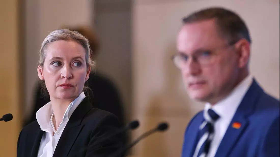 Alice Weidel und Tino Chrupalla (Archiv) - Bild: über dts Nachrichtenagentur